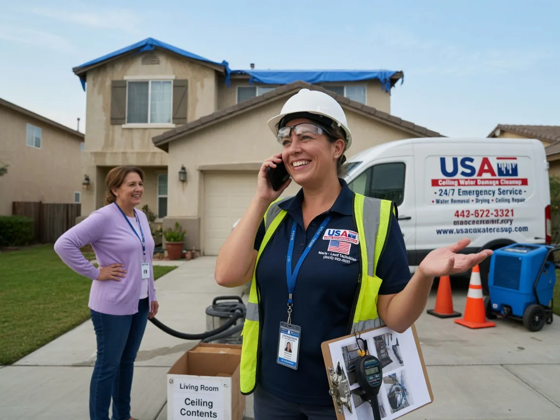Ceiling Water Damage Restoration Farmersville, IL FAQs